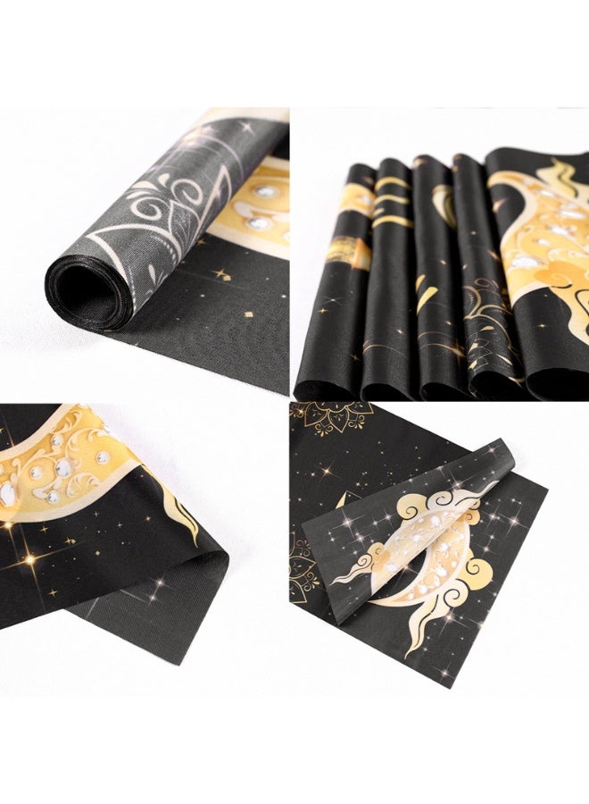 2-PACKS Eid al-Fitr Table Runners, Crescent Lantern Printed Tablecloths, Festive Decorative Placemats 180 * 35cm - Image 3
